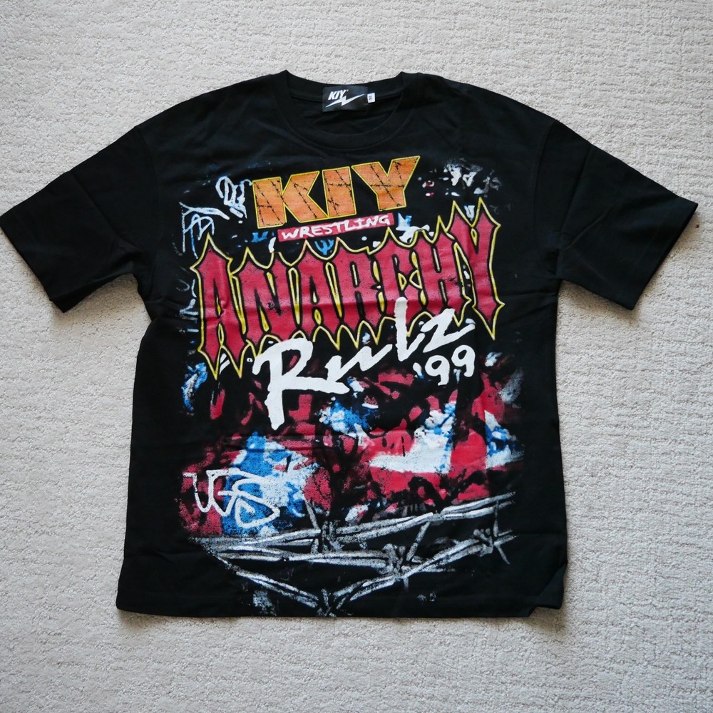 Kool Kiy KIY Extreme Championship Wrestling One Night Brawl T-Shirt Mens Medium